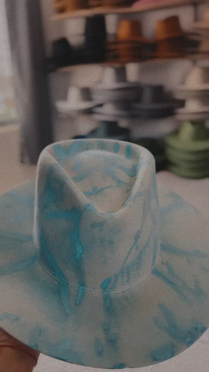 Tie dye bloom
